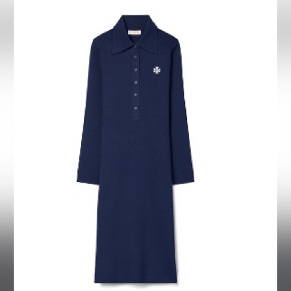 Tory Burch Ribbed Polo dress medium